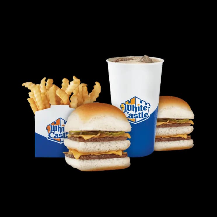 Double Cheese Slider Combo