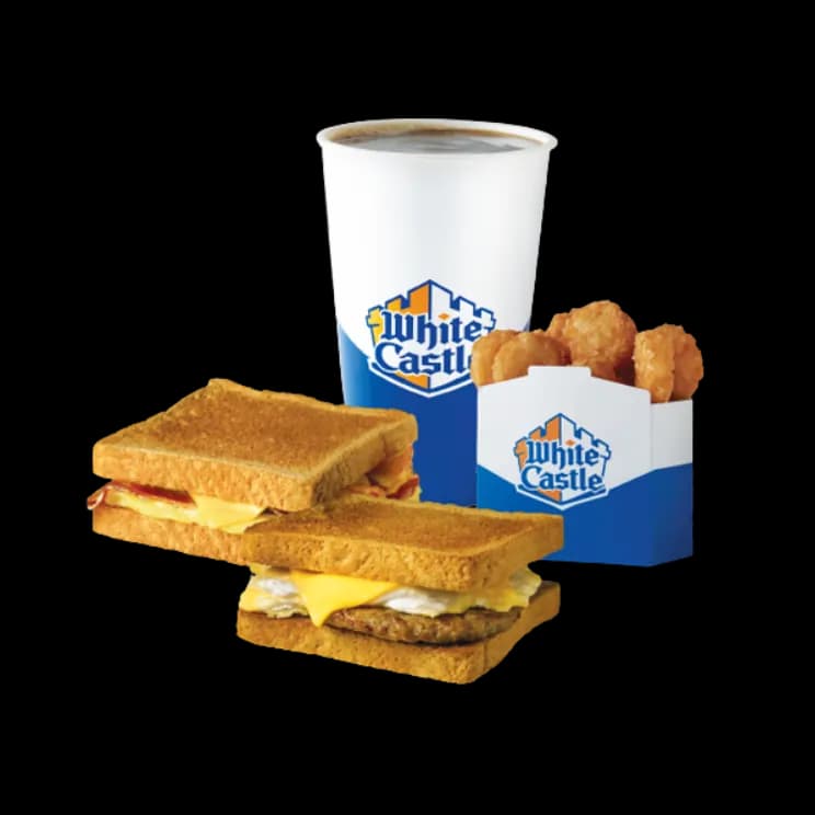 Two Breakfast Toast Sandwiches Combo